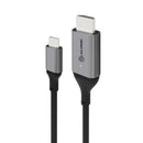 ALOGIC ULCHD02-SGR video cable adapter 78.7" (2 m) HDMI Type A (Standard) USB Type-C Black, Gray