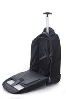 Eco Style Tech Exec Rolling backpack Black