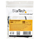StarTech.com MUYHSMFF audio splitter Black
