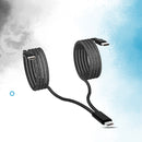 2-Pack 4FT Dual USB-C Splitter Cable - For iPhone 15, iPad, Samsung & More