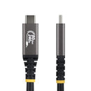 StarTech.com CC18IN80GUSB4CABLE USB cable USB4 Gen 4x2 19.7" (0.5 m) USB C Black