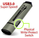 iStorage Kanguru 32GB SS3 USB3.0 USB flash drive USB Type-A 3.2 Gen 1 (3.1 Gen 1) Aluminum