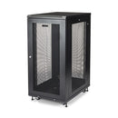 StarTech.com RK2433BKM rack cabinet 24U Freestanding rack Black