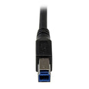 StarTech.com USB 3.0A - USB 3.0B, 1m USB cable USB 3.2 Gen 1 (3.1 Gen 1) 39.4" (1 m) USB A Micro-USB B Black