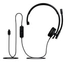 Logitech H570e Headset Wired Head-band Office/Call center USB Type-C Black