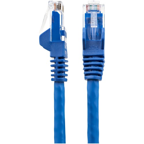 StarTech.com N6LPATCH1BL networking cable Blue 11.8" (0.3 m) Cat6 U/UTP (UTP)
