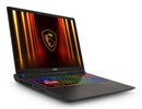 MSI Vector 16 HX AI A2XWIG-050US Intel Core Ultra 9 275HX Laptop 16" Quad HD+ 16 GB DDR5-SDRAM 1 TB SSD NVIDIA GeForce RTX 5080 Wi-Fi 6E (802.11ax) Windows 11 Home Gray