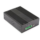 StarTech.com IES1G52UP12V network switch Unmanaged Gigabit Ethernet (10/100/1000) Power over Ethernet (PoE) Black