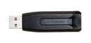 Verbatim V3 USB flash drive 64 GB USB Type-A 3.2 Gen 1 (3.1 Gen 1) Black, Gray