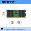 HP 32GB DDR5 5600 SODIMM Memory