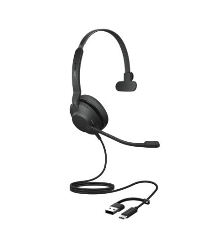 Jabra Evolve2 30 SE Headset Wired Head-band Office/Call center USB Type-C Black