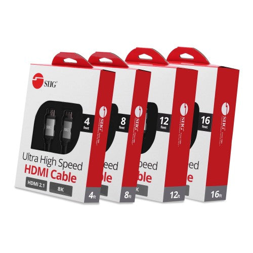 Siig CB-H20Y11-S1 HDMI cable 48" (1.22 m) HDMI Type A (Standard) Black, Gray