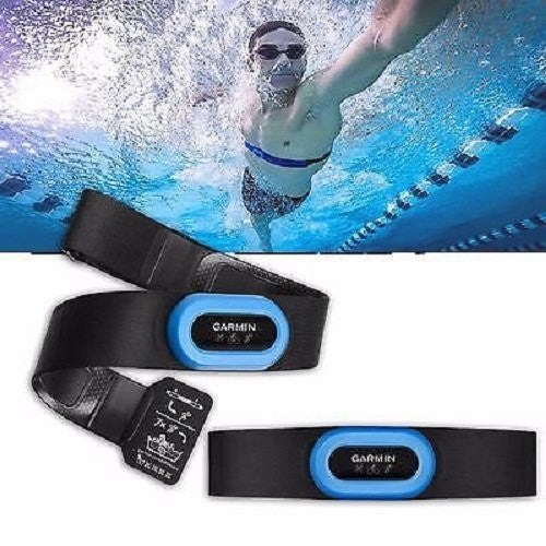 GARMIN ハートレートセンサー HRM-Tri Garmin HRM Tri™ Heart Rate Monitor - Black/Blue (010-10997-09)