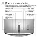 HP Series 7 Pro 34 inch WQHD Conferencing Monitor - 734pm