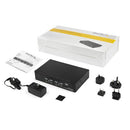 StarTech.com SV431DPUA2 KVM switch Rack mounting Black