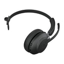 Jabra Evolve2 65 Headset Wireless Head-band Office/Call center USB Type-A Bluetooth Charging stand Black