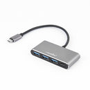 Rocstor Y10A200-A1 interface hub USB 3.2 Gen 1 (3.1 Gen 1) Type-C Black