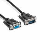 Rocstor Y10C881-B1 serial cable Black 118.1" (3 m) DB-9