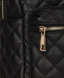 Eco Style St. Tropez Mini backpack City backpack Black Polyurethane (PU)