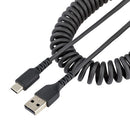 StarTech.com R2ACC-1M-USB-CABLE USB cable USB 2.0 39.4" (1 m) USB A USB C Black