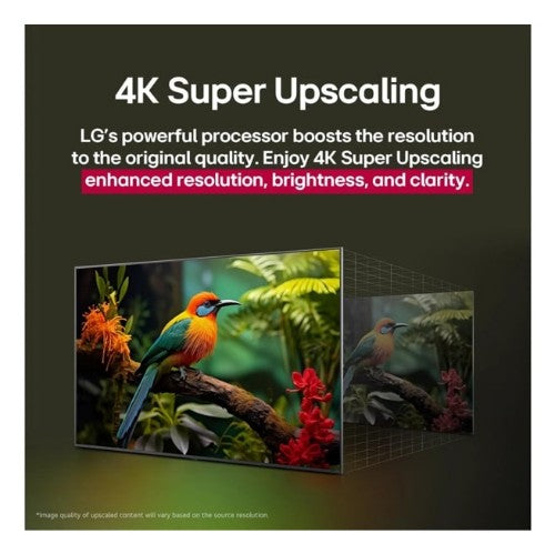 LG QNED 43UA7700PUB TV 43" 4K Ultra HD Smart TV Wi-Fi Black