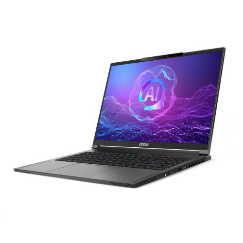 MSI Creator A16 AI+ A3HVFG-037US AMD Ryzen AI 9 365 Laptop 16" Quad HD+ 32 GB LPDDR5x-SDRAM 1 TB SSD NVIDIA GeForce RTX 4060 Wi-Fi 7 (802.11be) Windows 11 Pro Gray