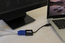 Plugable Technologies DPM-VGAF video cable adapter DisplayPort VGA (D-Sub) Black