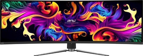 MSI MPG 491CQP QD-OLED computer monitor 49" 5120 x 1440 pixels DQHD Black