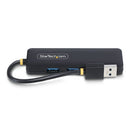 StarTech.com H5A4A-USB-HUB interface hub USB 3.2 Gen 1 (3.1 Gen 1) Type-A 5000 Mbit/s Black