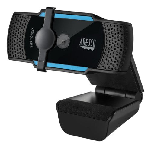 Adesso CyberTrack H5-TAA webcam 2 MP 1920 x 1080 pixels USB 2.0 Black