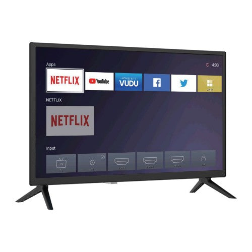 Supersonic SC-2416STV TV 24" HD Smart TV Wi-Fi Black 180 cd/m²