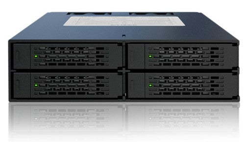 Icy Dock MB994SP-4SB-1 drive bay panel 5.25" Carrier panel Black