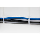 StarTech.com CBMZT8NK cable tie Releasable cable tie Nylon, Plastic White 1000 pc(s)