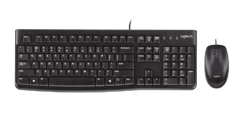 Logitech 920-002565 keyboard Mouse included Office USB English Black