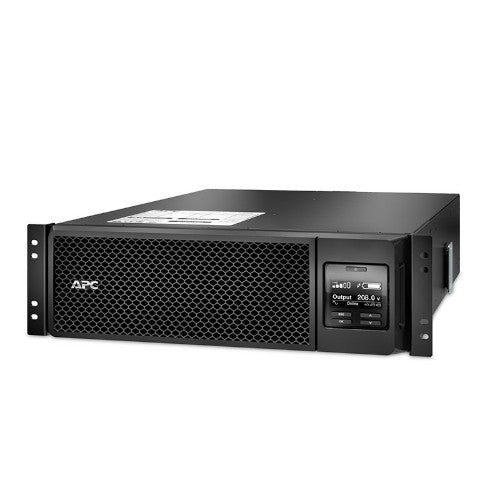 APC SRT5KRMXLT uninterruptible power supply (UPS) Double-conversion (Online) 4.25 kVA 4250 W 4 AC outlet(s)
