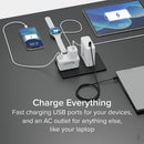 Plugable Technologies PS1-CA1 mobile device charger Universal White AC Fast charging Indoor