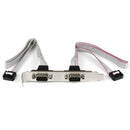 StarTech.com 2 IDC - 2 DB-9, F/M 2 x DB-9 2 x IDC Silver, White
