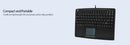 Adesso SlimTouch 410 keyboard Universal USB QWERTY US English Black