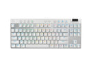 Logitech G 920-012143 keyboard Gaming RF Wireless + Bluetooth QWERTY English White
