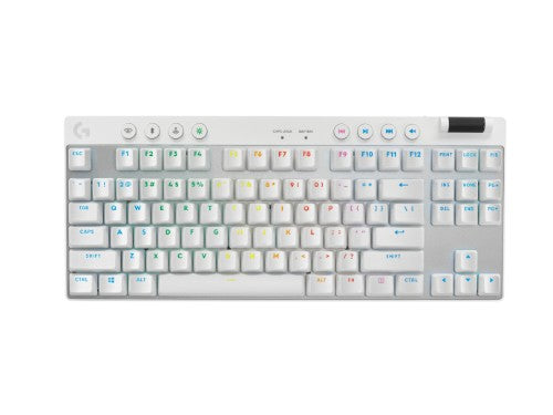 Logitech G 920-012143 keyboard Gaming RF Wireless + Bluetooth QWERTY English White