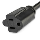 StarTech.com PAC101R3 power cable Black 35.4" (0.9 m) NEMA 5-15P NEMA 5-15R