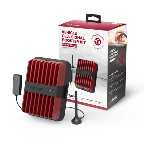 Wilson Electronics Drive Reach Car cellular signal booster Black, Red