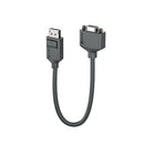 ALOGIC EL2DPVGA-ADP video cable adapter 7.87" (0.2 m) DisplayPort VGA (D-Sub) Black