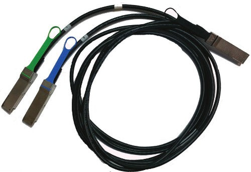 Mellanox Technologies MCP7H50-H002R26 InfiniBand/fibre optic cable 78.7" (2 m) QSFP56 2x QSFP56 Black