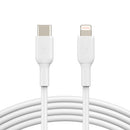Belkin CAA003BT1MWH lightning cable 39.4" (1 m) White