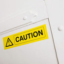 Brother DK-22606 label-making tape Black on yellow