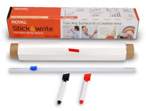 Royal WB115 whiteboard 12 x 180" (304.8 x 4572 mm)