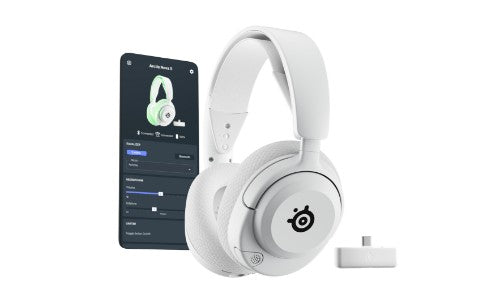 Steelseries Arctis Nova 5X Wireless Headset Head-band Gaming USB Type-C Bluetooth White