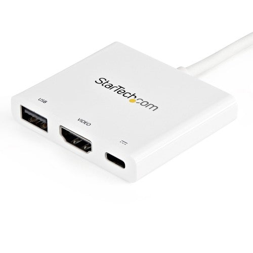 StarTech.com CDP2HDUACPW laptop dock/port replicator Wired USB 3.2 Gen 1 (3.1 Gen 1) Type-C White