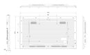 Hisense 43DM66D signage display Digital A-board 43" Wi-Fi 500 cd/m² Full HD Black Android 11 24/7